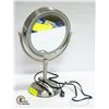 Image 1 : LIGHT UP SWIVEL MAKE UP MIRROR ON A STAND