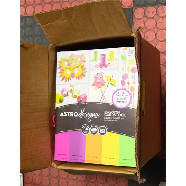 BOX OF ACTIVITY BOOKS