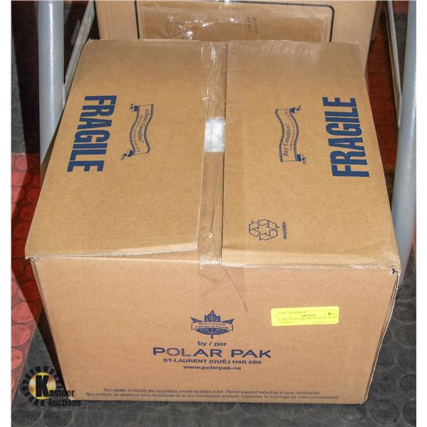 CASE OF POLAR PRO PLASTIC FORKS 1000 PCS