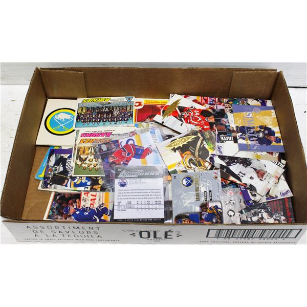 BOX OF NHL CARDS