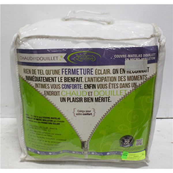EXCELSIOR QUEEN FLEECE MATTRESS PROTECTOR