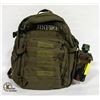 Image 1 : MILITARY BACKPACK WITH ATTACHED CANTEEN-ESTATE