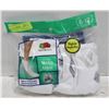 Image 1 : ANKLE SOCKS WHITE 6-12 SIZE 6-PACK FRUIT OF