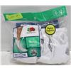 Image 1 : ANKLE SOCKS WHITE 6-12 SIZE 6-PACK FRUIT OF