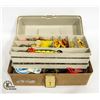 Image 1 : FISHING TACKLE BOX FILLED WITH TACKLE
