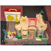 Image 1 : VINTAGE FISHER PRICE & LOTS OF ACCESSORIES-ESTATE