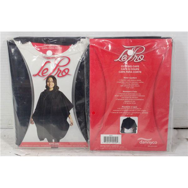 2 NEW LE PRO CUTTING CAPES