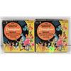 Image 1 : 2 X 1972 DISNEY 6 45 ABLUM SETS