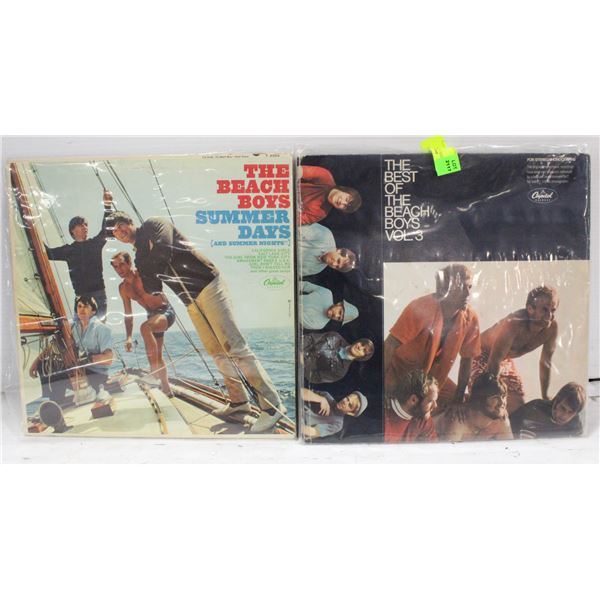 2 BEACH BOYS ALBUMS