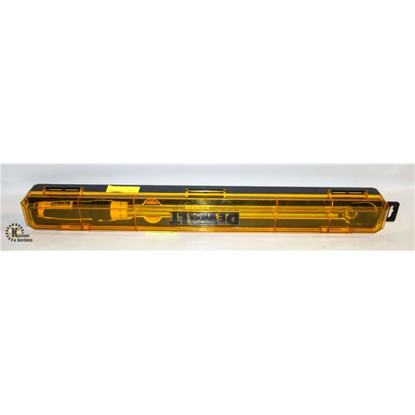 HEAVY DUTY DEWALT 1/2 INCH TORQUE WRENCH IN CASE
