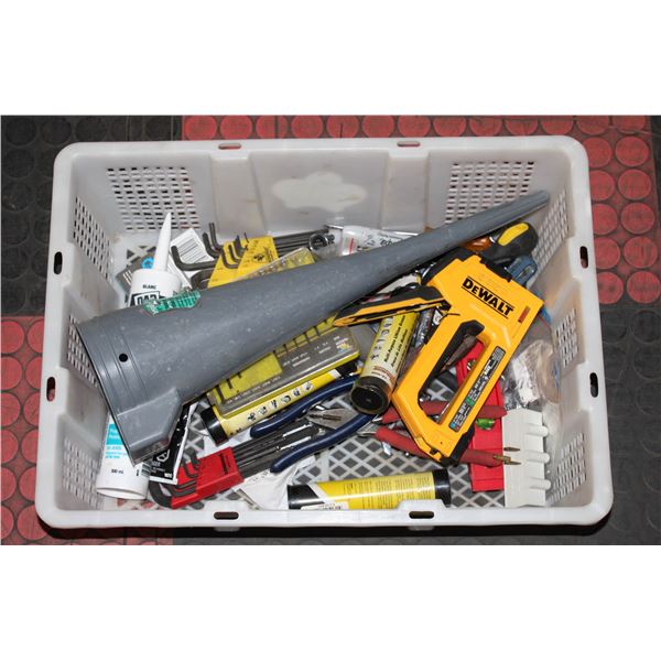 BASKET OF TOOLS AND MORE