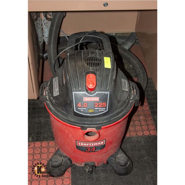 CRAFTSMAN WET/DRY VAC 34L