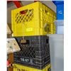 BUNDLE OF 4 HEAVY DUTY PLASTIC SHOP CRATES