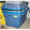 Image 1 : BUNDLE OF 3 LARGE RUBBERMAID ROUGHNECK