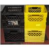 4 STORAGE CRATES