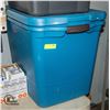 Image 1 : BUNDLE OF TWO RUBBERMAID 136 LITER OVER-