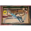 Image 1 : FLAT WITH ASSORTMENT OF FILES, VINTAGE HAND
