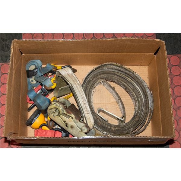 5 RATCHETS STRAPS