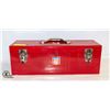Image 1 : RED METAL TOOLBOX