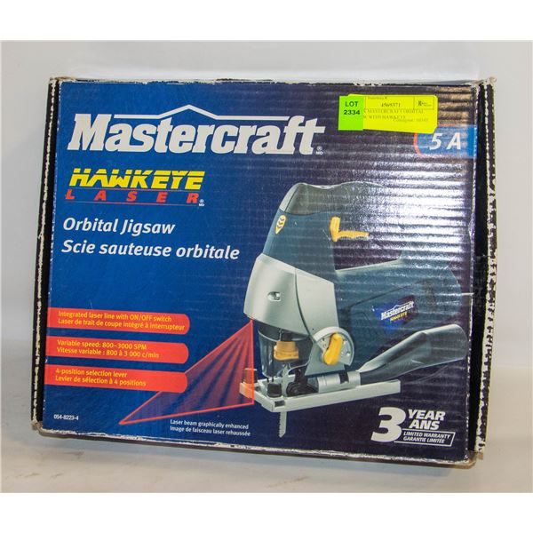 IN BOX MASTERCRAFT ORBITAL JIGSAW WITH HAWKEYE