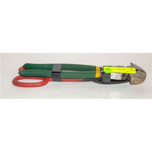 FENCING PLIERS AND TIN CUTTER