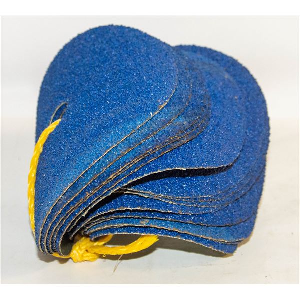 15 UNUSED OLD STOCK SANDING PADS (OR SIMILAR TOO)