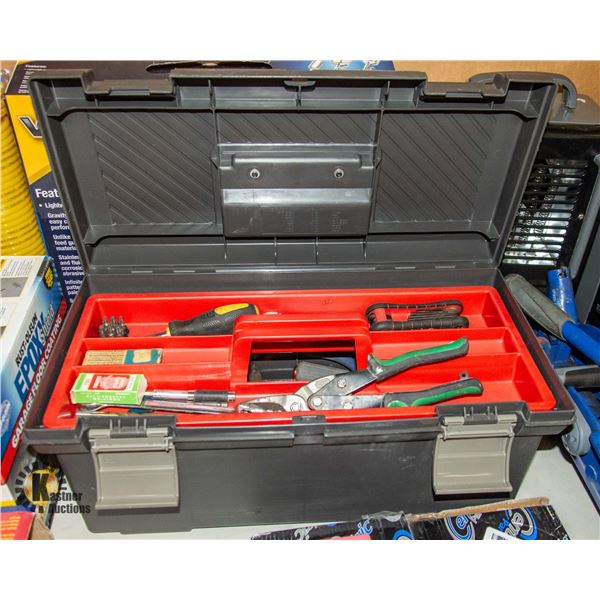 TOOLBOX FULL OF MISC TOOLS