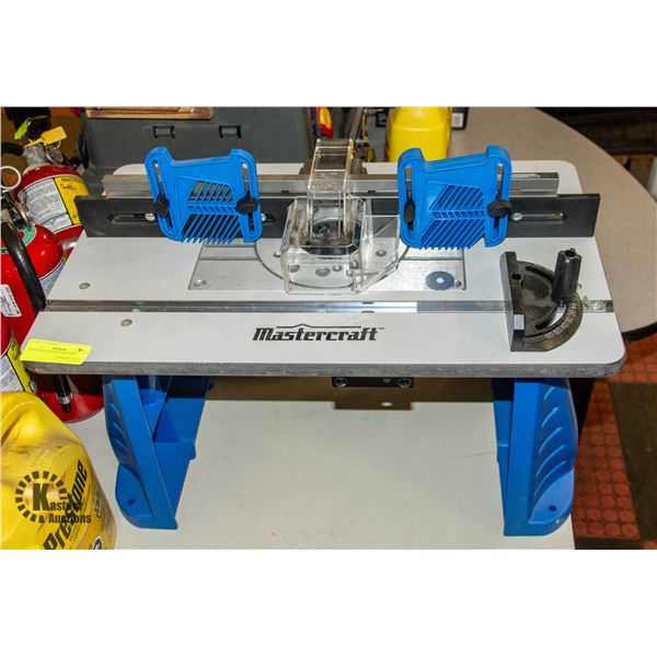 MASTERCRAFT ROUTER TABLE