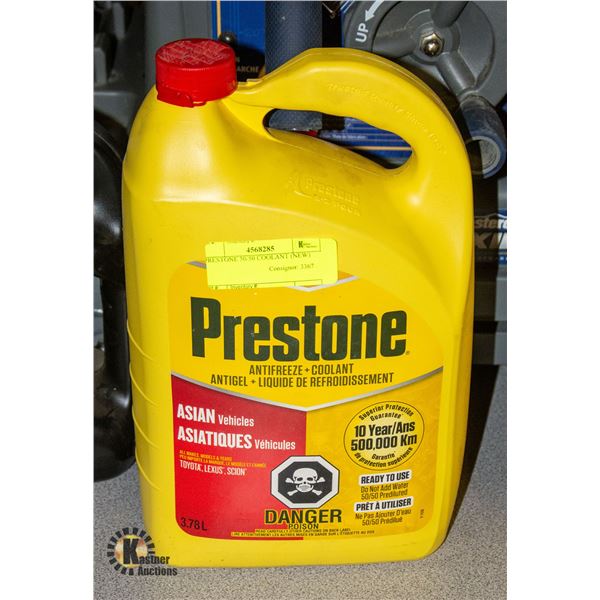 PRESTONE 50/50 COOLANT (NEW)