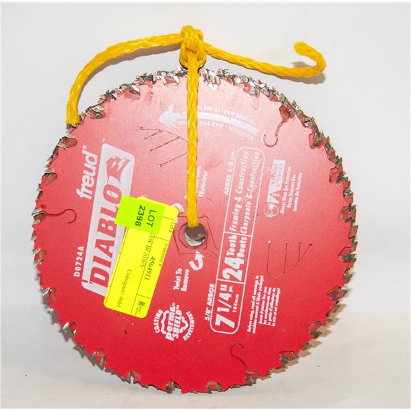 9-7.5 SAW BLADES
