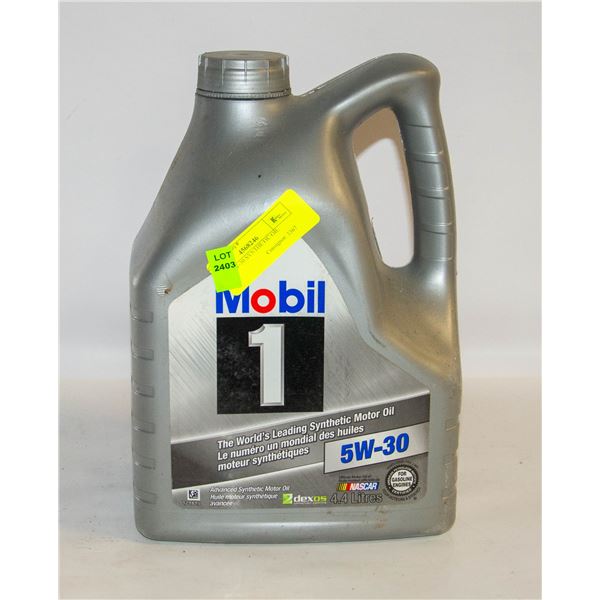 MOBIL 5W-30 SYNTHETIC OIL