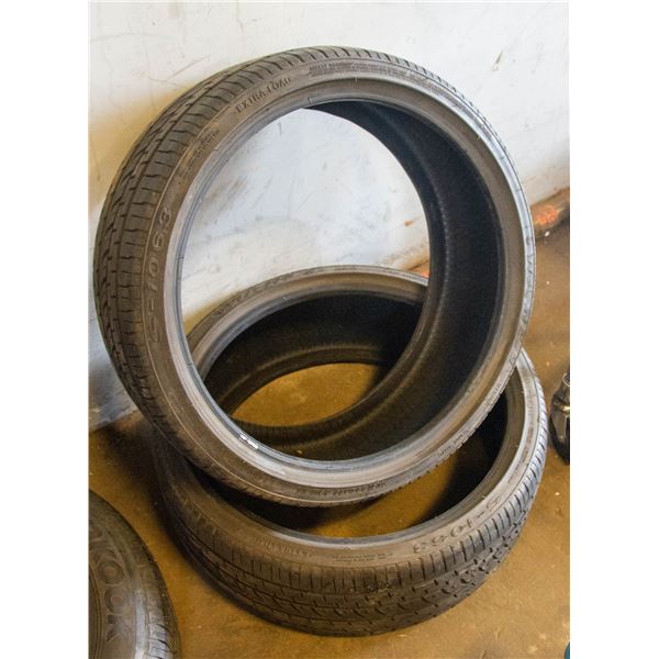 PAIR OF WANLO LOW PRO 215/35ZR19 85 WXL TUBELESS