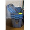 Image 1 : 4 STORAGE TOTES
