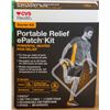 Image 1 : NEW CVS HEALTH PORTABLE RELIEF E PATCH STARTER KIT