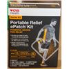 Image 1 : NEW CVS HEALTH PORTABLE RELIEF E PATCH STARTER KIT