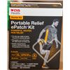 Image 1 : NEW CVS HEALTH PORTABLE RELIEF E PATCH STARTER KIT