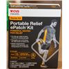 Image 1 : NEW CVS HEALTH PORTABLE RELIEF E PATCH STARTER KIT