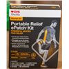 Image 1 : NEW CVS HEALTH PORTABLE RELIEF E PATCH STARTER KIT