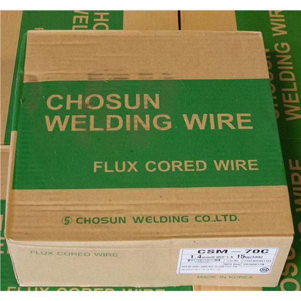 15KG CASE OF CHOSUN 1.4MM FLUX CORED WELDING WIRE