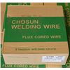 Image 1 : 15KG CASE OF CHOSUN 1.4MM FLUX CORED WELDING WIRE