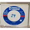Image 1 : 4 BOXES POWERFLEX FLAP DISK 178 X 22 7" X 7/8