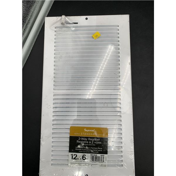 Imperial Standard 2-way Register (12in x 6in) White