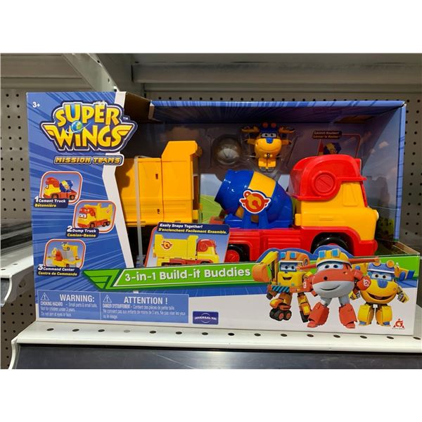 Super Wings Mission Teams 3 in 1 Build It Buddies