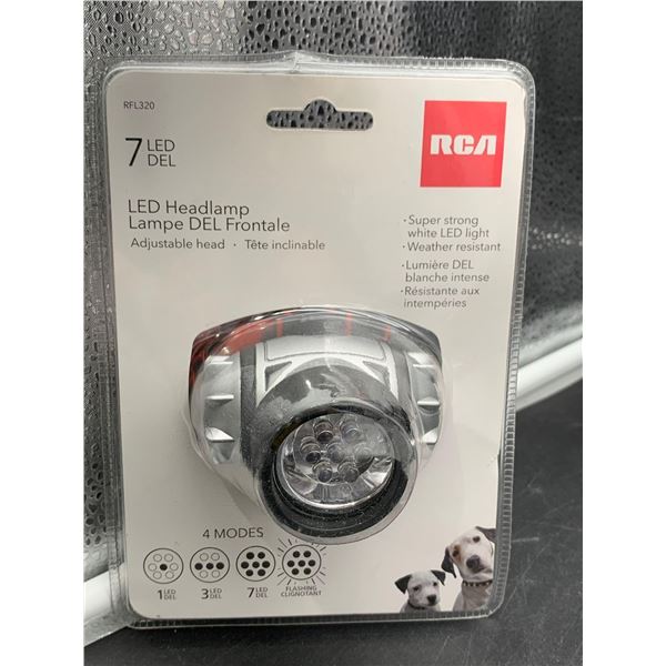 RCA 7 LED Headlamp