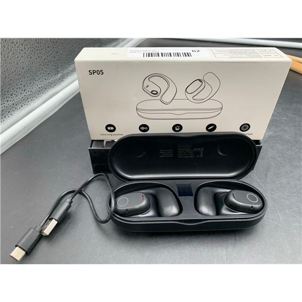 Wireless Headphones with Charging Case and Cable