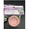 Image 2 : Partytime Mini-Size Baking Cups (75 x 6)
