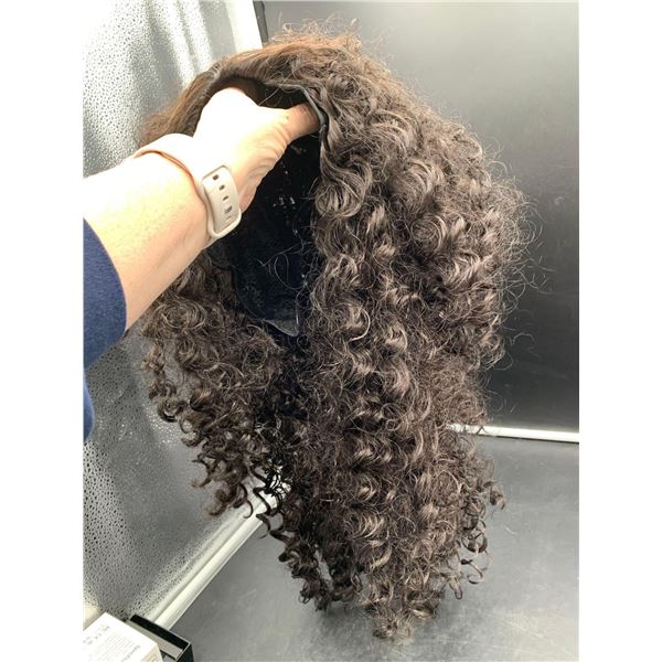 California Costumes Curly Wig-Brown