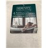Image 2 : Serenity Home Collection 4pk Washcloths-White