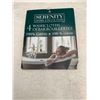 Image 2 : Serenity Home Collection 4pk Washcloths-White
