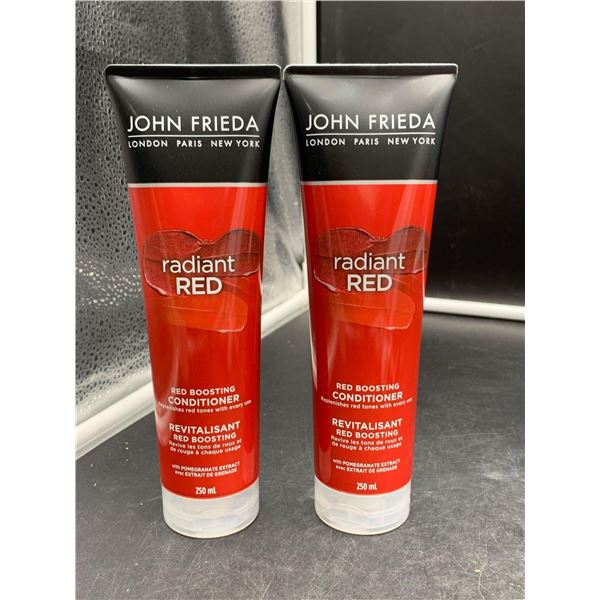 John Frieda Radiant Red Boosting Conditioner (2 x 250ml)